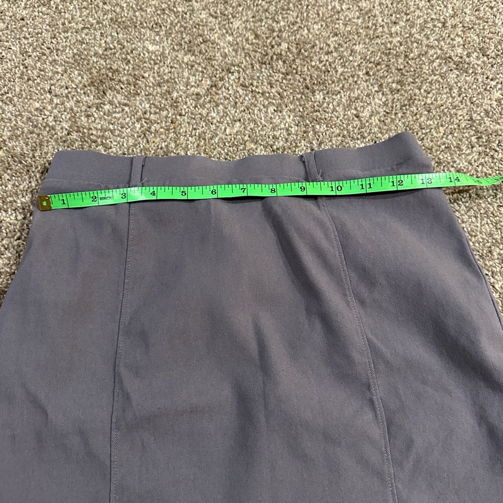 No Boundaries Charcoal Mini Skirt - Picture 5 of 8